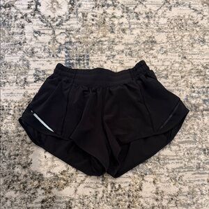 Lululemon Black Hotty Hot Shorts